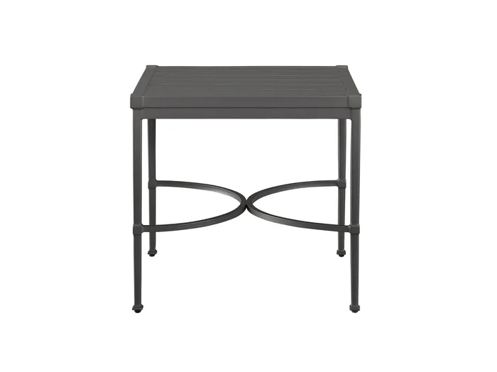 Coastal Outdoor Square End Table