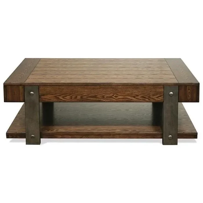 Cocktail Table with Removable Casters