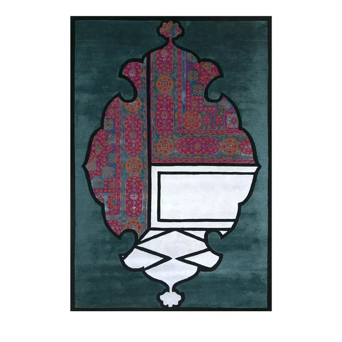 Concoction Hunter Green Hand Tufted Rug
