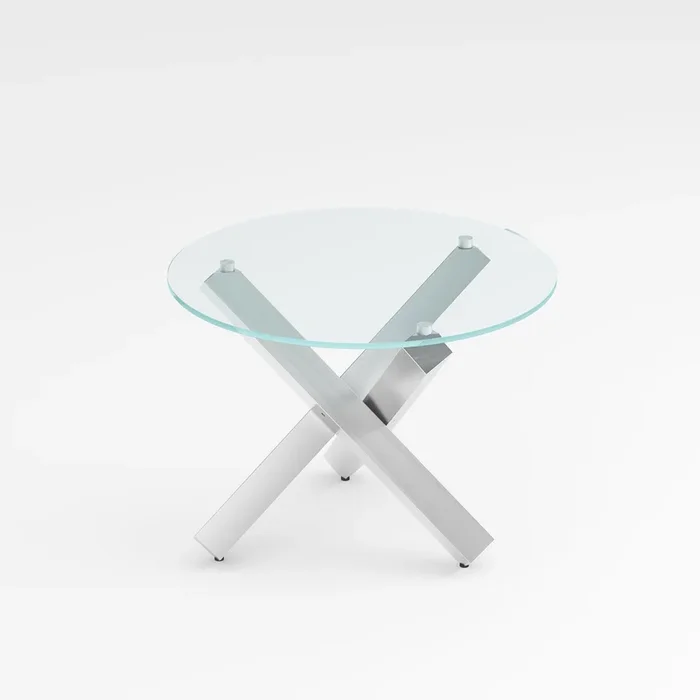 Contemporary 26″ Round Lamp Table