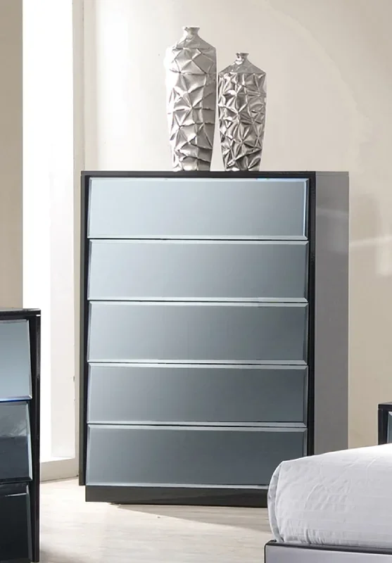 Contemporary 5 Drawer Chest