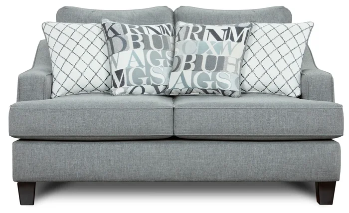 Contemporary Loveseat in Performance Fabric