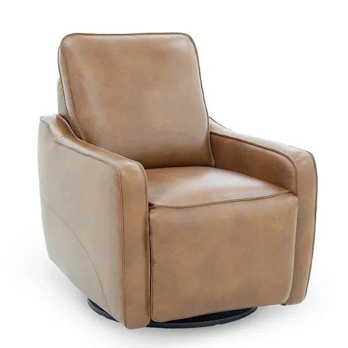 Contemporary Swivel Glider Power Wall Recliner