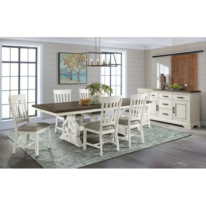 Cottage 8-Piece Dining Set with Sideboard Server