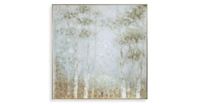 Cotton Woods Hand Painted Canvas