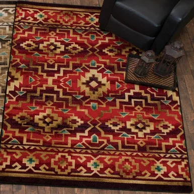 Crimson Trails Rug – 4 x 5