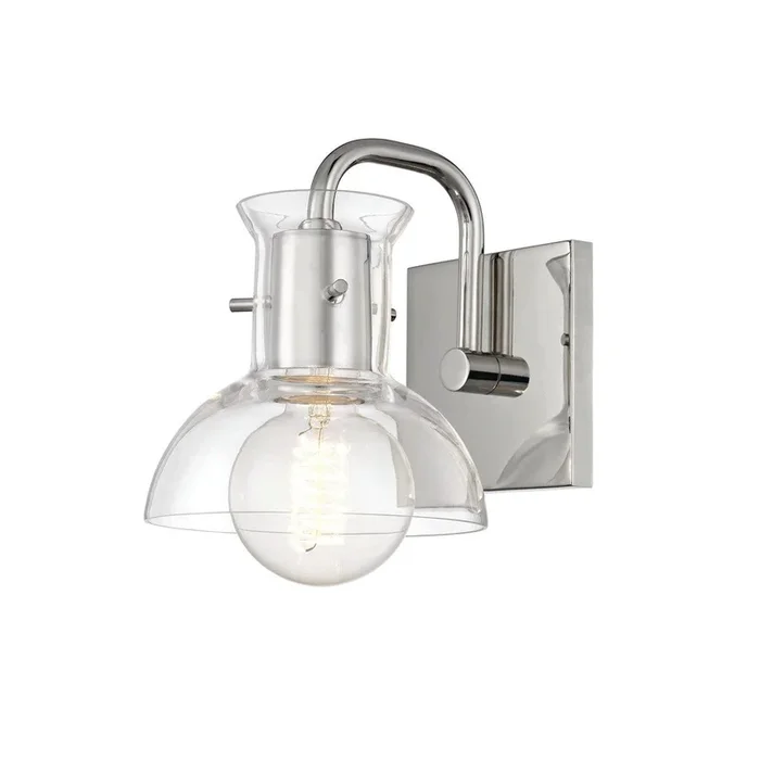 Cut Round Flask Bath Sconce