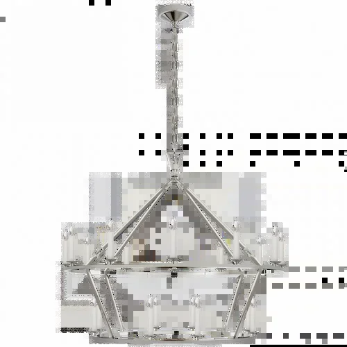 Darlana Large Two-Tiered Ring Chandelier (279|CHC 5179PN)