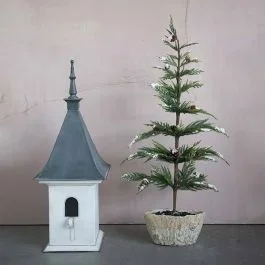 Decorative Metal Birdhouse