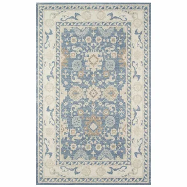 Delia Light Blue Rug – 7 x 9
