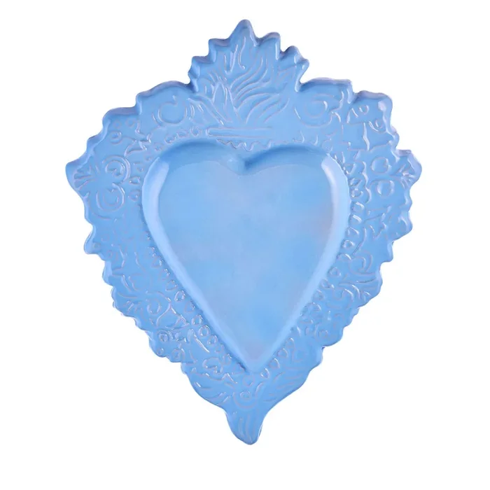 Devotion Medium Turquoise Decorative Pottery