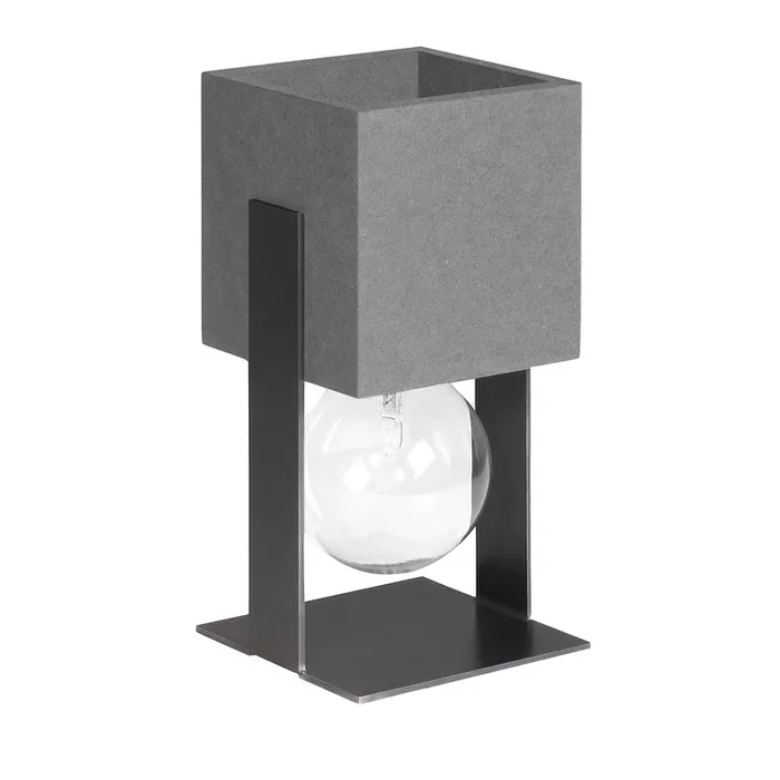 Doppiosenso by Stefano Mazzucchetti Gray Table Lamp