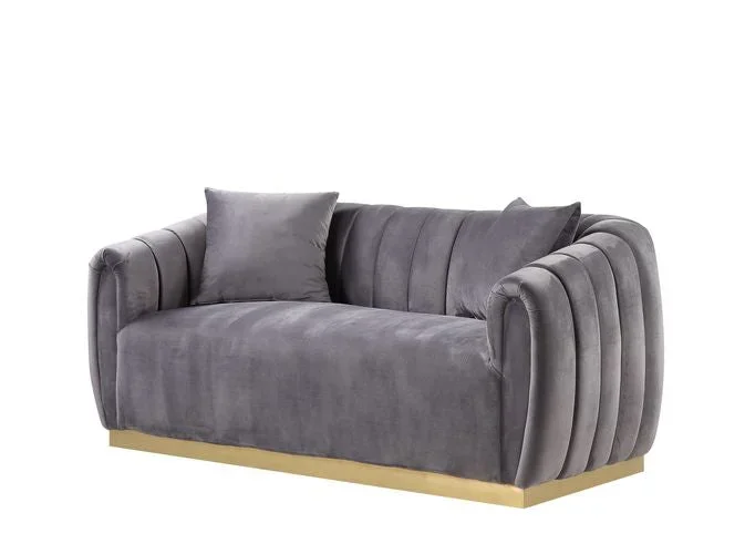 Elchanon 65″L Loveseat with 2 Pillows