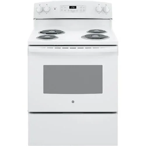Electric Ranges 30″ Free-Standing Electric Range JB256DMWW
