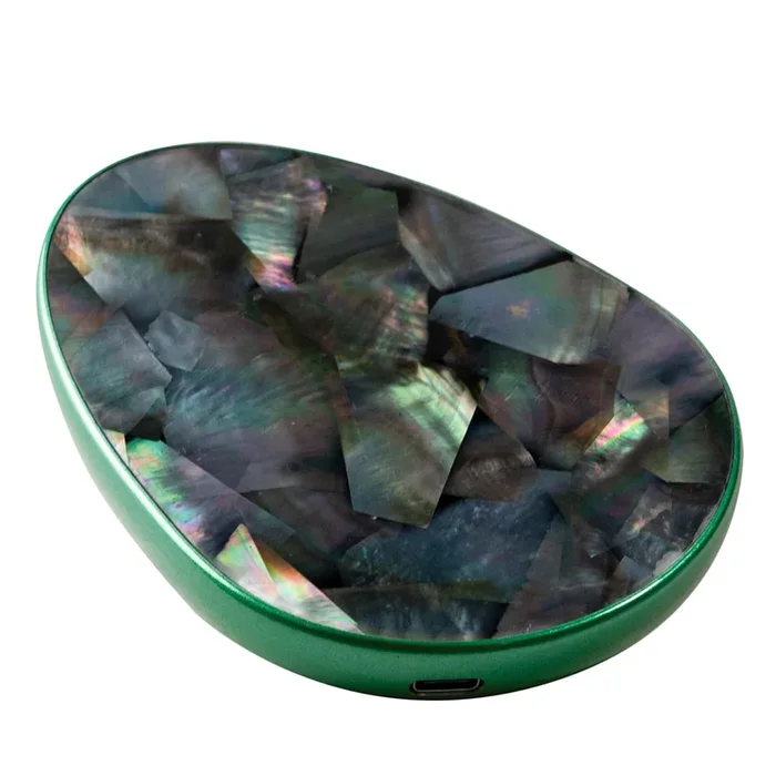 Enki Color Dark Pearl & Green Desktop Charger