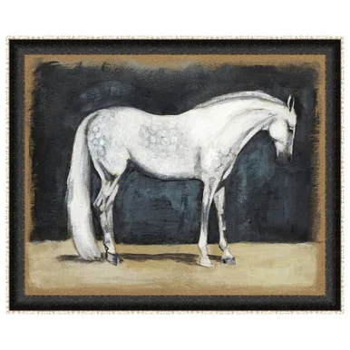 Equestrian Studies V Framed Print