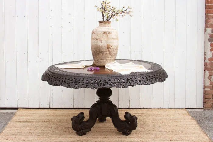 Exceptional Anglo Indian Round Table (Trade)