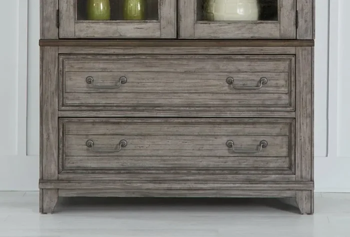 Farmhouse 2-Drawer Curio Base
