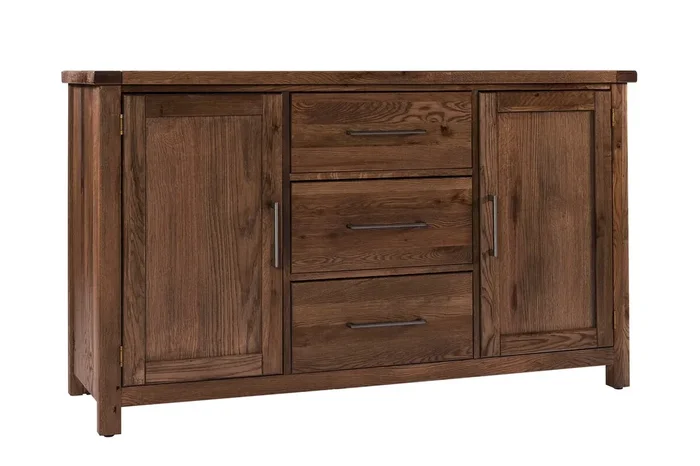Farmhouse Dining Room Server with Concealed Storage