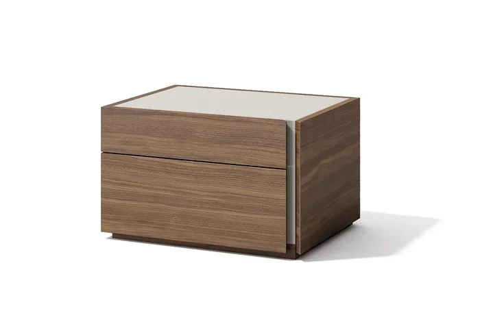 Faro Right Facing Night Stand in Walnut 17862-NSR By J&M