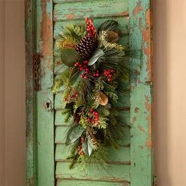 Festive Christmas Decorative Swag