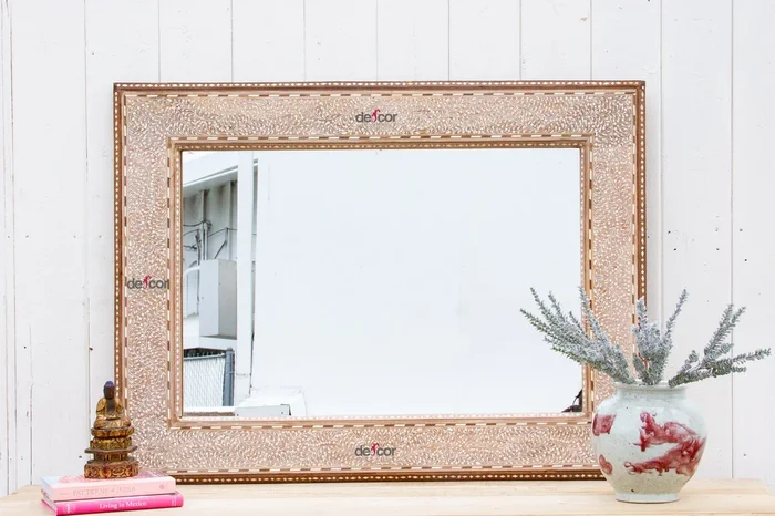 Fine British Colonial Inlay Mirror (Trade)