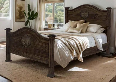 Frankie Star Brown Bed – King