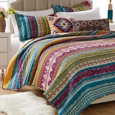 Fuchsia Tribal 5 Piece Bonus Set – King
