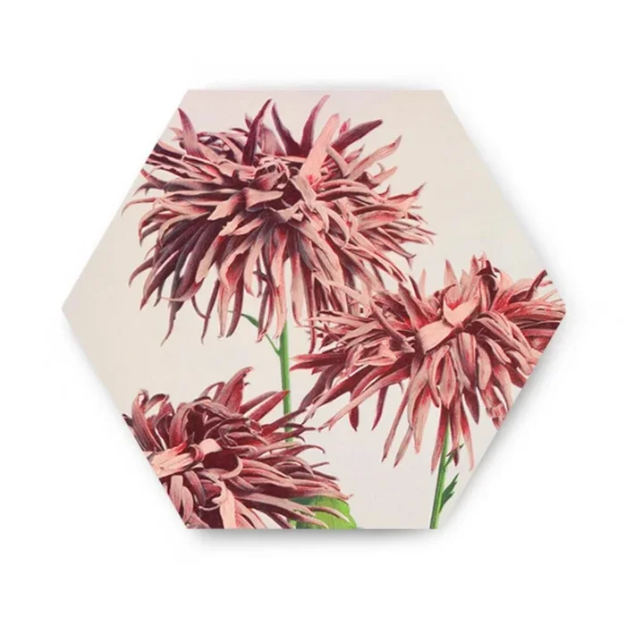Garden of Blushing Flowers Canvas (Matte Finish)