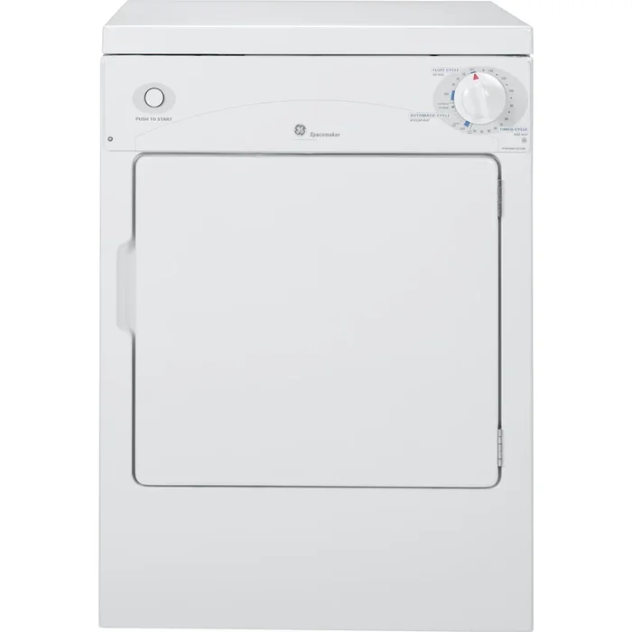 GE 3.6 cu. ft. Electric Dryer DSKP333ECWW