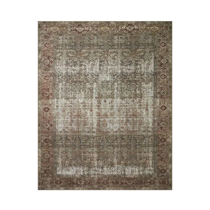 Georgie Moss & Salmon Rug