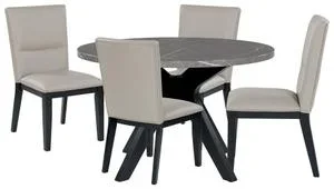 Glinari Dining Table and 4 Chairs