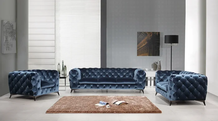 Glitz Chair in Blue 184451-C-BL By J&M