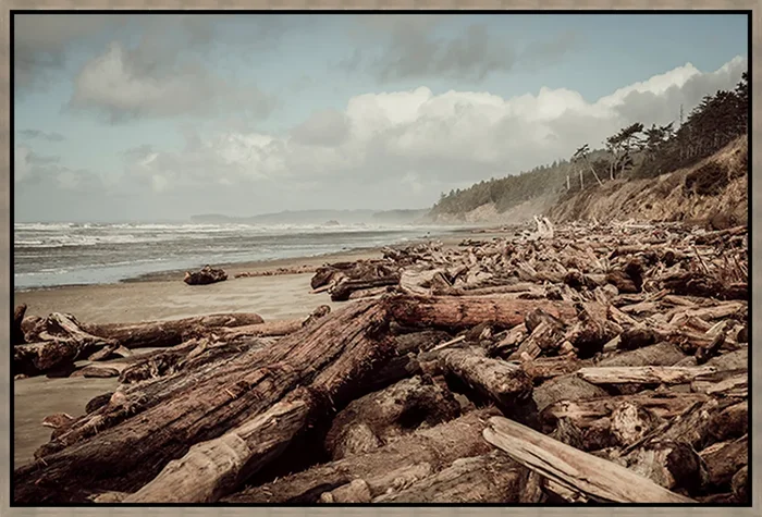 Gloomy Day by Adam Mowery – 45″ x 30″ Framed