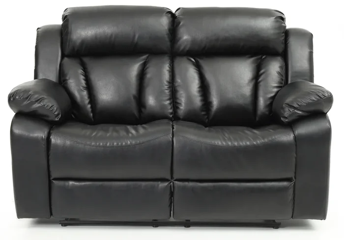 Glory Daria G683-RL Reclining Love seat , Black G683-RL