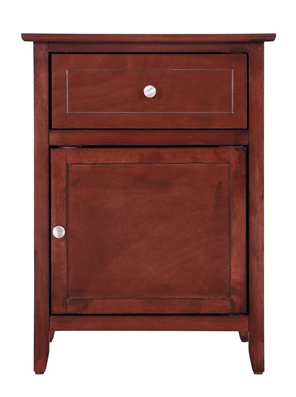Glory Izzy G1410-7 N-00 1 Drawer /1 Door Nightstand