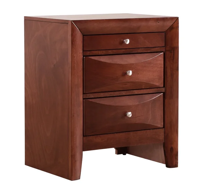 Glory Marilla G1550-N Nightstand , Cherry G1550-N