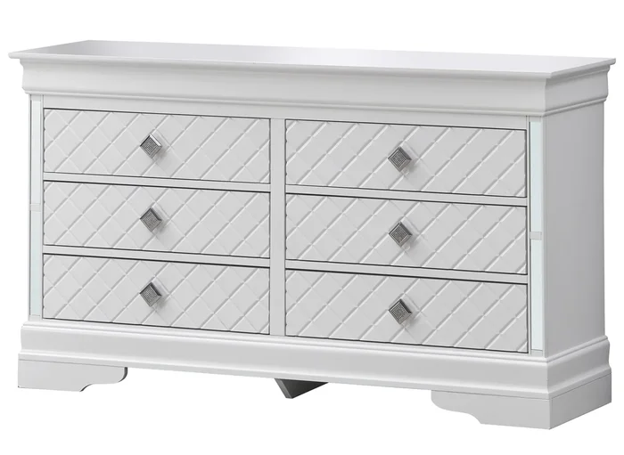 Glory Verona G6790-D Dresser , Silver Champagne G6790-D
