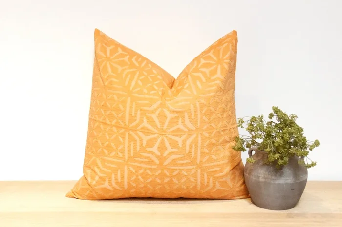 Golden Milk Handmade Pillow Cover