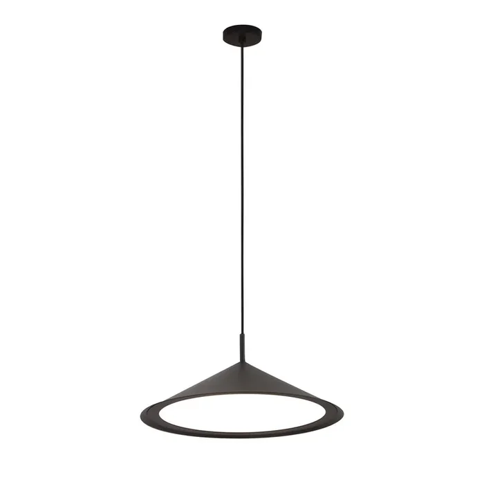 Gordon Large Black Pendant by Corrado Dotti