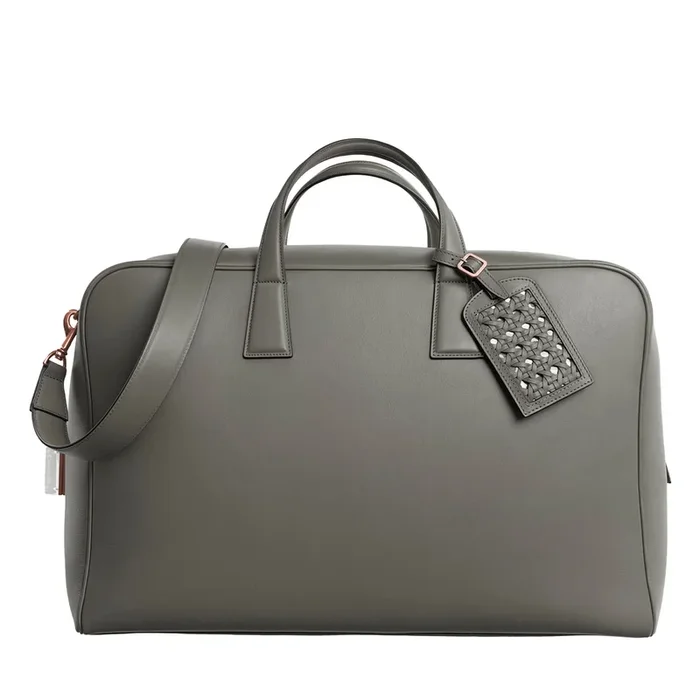 Gray Cristallo Maxi Weekend Bag