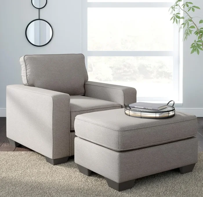 Greaves Chair & Ottoman