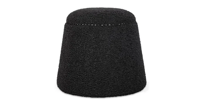 Gumdrop Ottoman, Black