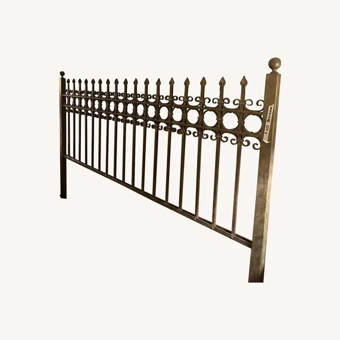 Hand Wrought King Size Headboard – Antique Gate