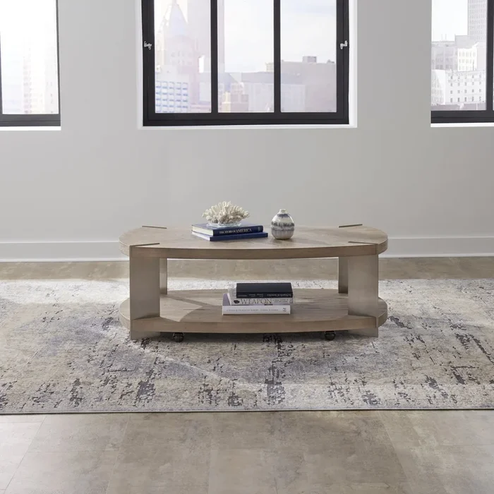 Harlow Oval Cocktail Table