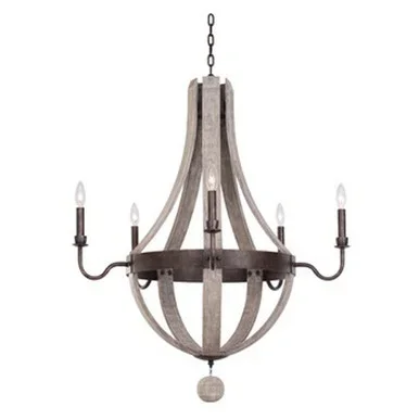 Harper Teardrop 5 Light Chandelier