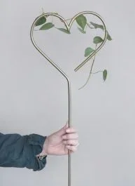 Heart Shaped Garden Trellis