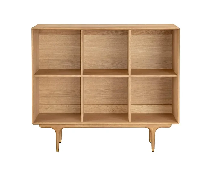 Hendrick Media Cabinet II – White Oak