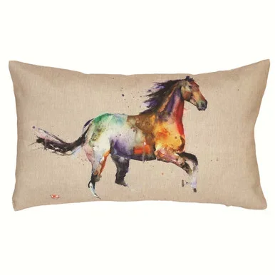 Horse Bliss Outdoor Pillow – OUT OF STOCK UNTIL 11/19/2025
