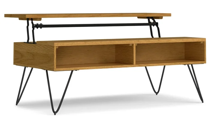Hunter Lift Top Coffee Table in Oak